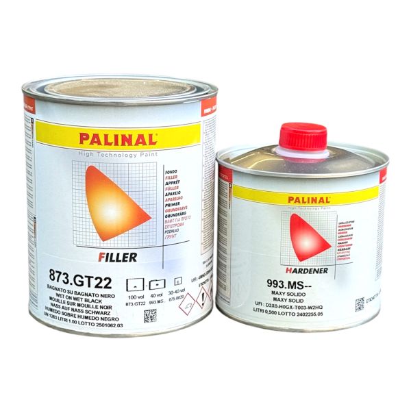 Грунт FILLER water/solvent м+м (1л) + затв. 993MS (0.5л)